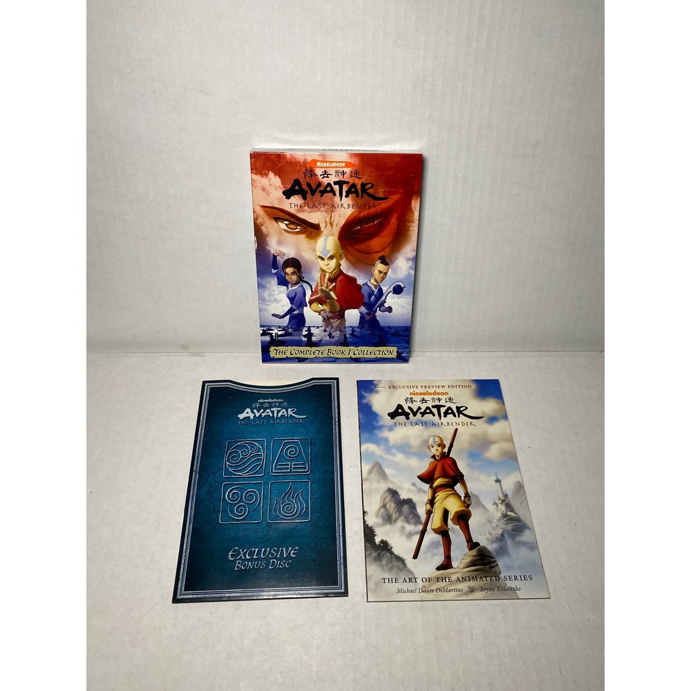 Avatar The Last Airbender The Complete Book 1 Collector's Edition DVD Set 7-Disc - Picture 3 of 5